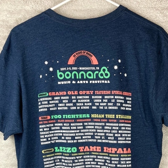 BONNAROO Music Festival Frog T-Shirt Large - Picture 8 of 16